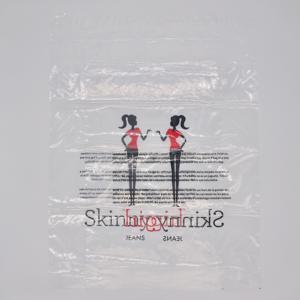 HIGH QUALITY BIODEGRADABLE LDPE FLAT ADHESIVE POLYBAG WATER SOLUBLE GARMENT PLASTIC BAG - Product Image 5