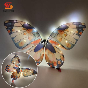 SMOOTH Papillon Bionique Télécommandé pour Événements, Spectacles, Vol, Éclairage LED, Accessoires de Mariage, Décoration, Décoration de Fête Exquise - Product Image 3