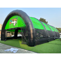 Arène de paintball gonflable de haute qualité, vente chaude, dôme portable, tente de paintball