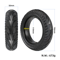 Ban Padat Anti Bocor Risingsun 200x50 Karet 8 Inch untuk Skuter Listrik, Suku Cadang Roda Ban Padat 200x50