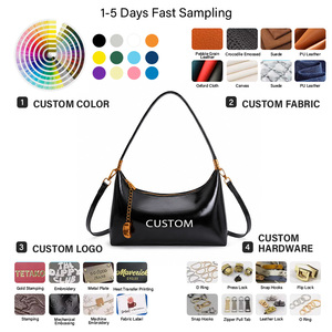 Bolso <span class=keywords><strong>de</strong></span> Mano Tipo Cubo Impermeable <span class=keywords><strong>de</strong></span> PU Negro con Correa <span class=keywords><strong>de</strong></span> <span class=keywords><strong>Cadena</strong></span> Dorada, Diseño Simple con Lazo <span class=keywords><strong>de</strong></span> Avestruz, Bolso <span class=keywords><strong>de</strong></span> Lujo para Mujer - Product Image 5