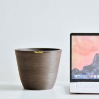 Greenship – pots de fleurs et jardinières en plastique 100% étanches et modernes, non-toxique, petits pots de plantes d'intérieur