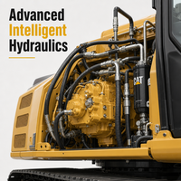 Excavatrice Caterpillar 336 d'occasion reconditionnée avec technologie de moteur ACERT vérifiée, machine d'excavation, excavatrice Cat