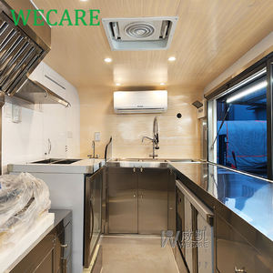 Wecar الشارع المحمول بار القهوة المرطبات الخفيفة وجبة الإفطار دونات الغذاء مقطورة مجهزة تجهيزا كاملا خمر الحلوى برغر الغذاء شاحنة - Product Image 6