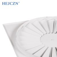 Diffuseur de tourbillon d'évent réglable de plafond carré de conception moderne pour le bureau de climatisation