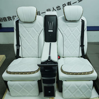 Kit de mise à niveau intérieur de luxe VIP Vito 7 à 4 places, sièges Maybach, bar, cloison de siège, panneaux de porte pour Mercedes Benz Classe V Vito W447 W448