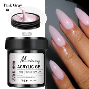 150g Acrylic Gel <b>Nail</b> <b>Extension</b> Glue Large Capacity Nude White Pink Clear Shaping Builder Gel for <b>Nails</b> - Product Image 2