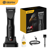 LILIPRO EagleX - Recortadora de Pelo para Perros Recargable A5, Cortadora Eléctrica Silenciosa para Mascotas, Juego de Afeitadoras Inalámbricas para Aseo de Ovejas, para Pelajes Gruesos