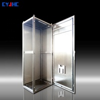 Boîte de distribution d'alimentation modèle BXDS en acier inoxydable avec surface polie et auvent anti-pluie, boîtier industriel IP55