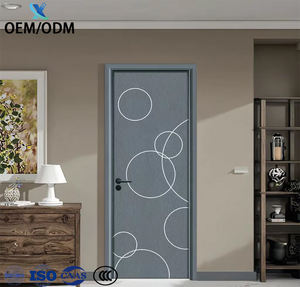 Porte coulissante insonorisée en placage <span class=keywords><strong>de</strong></span> bois écologique en MDF, <span class=keywords><strong>PVC</strong></span> et WPC, imperméable, pour utilisation intérieure dans les appartements et les hôtels - Product Image 3