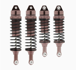 Ensemble d'amortisseurs en métal, pièce de mise à niveau pour voiture RC, 4 pièces, avant et arrière, pour Traxxas Slash 1 10 Huanqi 727 - Product Image 4
