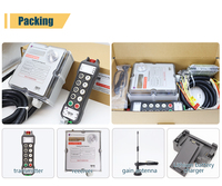 Control Remoto Inalámbrico Recargable de 8 Botones y Doble Velocidad para Grúas Industriales