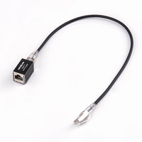 Linkwylan Cat7 RJ45 acoplador blindado extensor de Cable Ethernet con adaptador de red hembra a enchufe hembra
