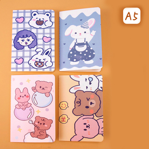 Máy Tính Xách Tay Bắt Buộc Đi Học Giá Rẻ A5 B5 Bìa Mềm Máy Tính Xách Tay Học Sinh Hoạt Hình 80G Khuyến Mãi Giá Rẻ - Product Image 6