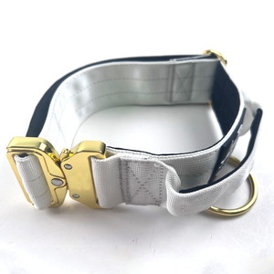 Maßgefertigtes Hochwertiges Zugsicheres Taktisches Hundegeschirr-Set mit Gepolstertem Verstellbarem Hundehalsband Geeignet für Mittelgroße bis Große Hunde - Product Image 4