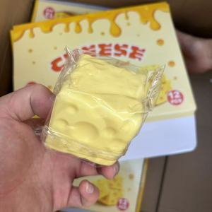 Bestseller Silicone Slow Rebound 6cm Butter Stick Cheese Squeeze <b>Toy</b> Unisex for Stress Release - Product Image 2