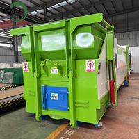 Compacteur de déchets hydraulique automatique RNKJ, robuste, haute efficacité, sûr et stable