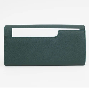 Nueva versión larga de la cartera de gran capacidad para mujer, tarjetero de cuero PU, monedero, billetera corta, regalo - Product Image 2