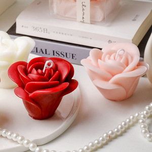 Velas Aromáticas con Forma de Flor al por Mayor, Velas Aromáticas Creativas con Aroma a Rosa, Regalos Ideales para el Día de San Valentín y Cumpleaños - Product Image 1