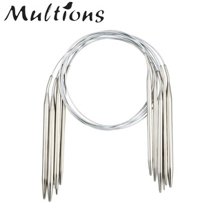 6.5Mm Thép Không Gỉ Thông Tư Máy Dệt Kim Kim Tự Làm Tay Đan Dệt May Công Cụ May Crochet Móc Quà Tặng Cho May Vá - Product Image 2