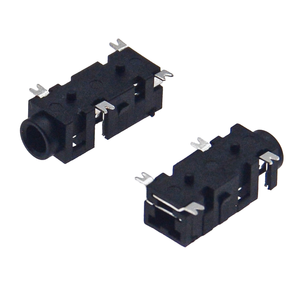 Conector Hembra PJ-208A de 2.5mm para Audio, Montaje Horizontal SMT de 4 Pines, Resistente a Altas Temperaturas - Product Image 2