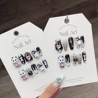 Design #1059 #1065 Logo personnalisé fait à la main 10 pièces Halloween 3D Nail Charms Ghost Pendant Rose Heart Diamond Manucure Gel Nail Art