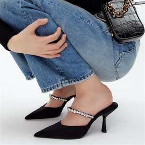 2025 donna Glitter eleganti <span class=keywords><strong>sandali</strong></span> tacco alto scarpe da sera alla moda <span class=keywords><strong>sandali</strong></span> <span class=keywords><strong>con</strong></span> tacco - Product Image 2