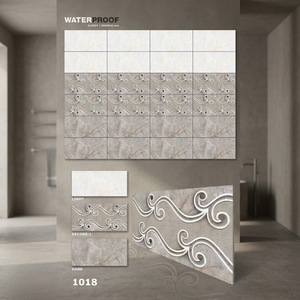 Azulejos de Pared de Cerámica Pulida de 300x600 mm (30x60 cm) al por Mayor para Sala de Estar y Baño, Azulejos de Pared de Porcelana para Interiores - Product Image 3