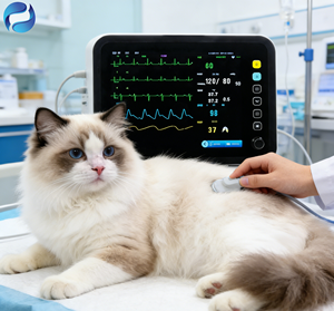 Портативный многопараметрический монитор жизненно важных показателей для ветеринарного контроля состояния пациентов - Product Image 1
