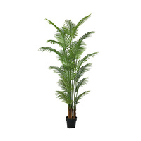 Tizen Tall Kunstmatige Palm in Pot Kunstmatige Pygmy Dadelpalm Kunstplanten voor Moderne Huis- en Kantoordecoratie Binnen