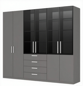 Armoire <span class=keywords><strong>à</strong></span> montage facile : Rangement robuste et moderne pour <span class=keywords><strong>chambre</strong></span> et logements locatifs - Product Image 1