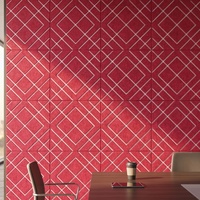 Panneau mural décoratif léger pour bureau, home cinéma, salle de podcast et décoration intérieure moderne, autocollants muraux en feutre