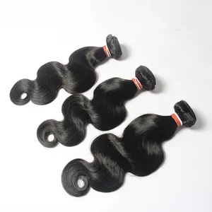 Tissage en lot brésilien Body Wave 100% vierge, lot de 3, 14, 16, 18 pouces, 10A, vente en gros, livraison gratuite - Product Image 1