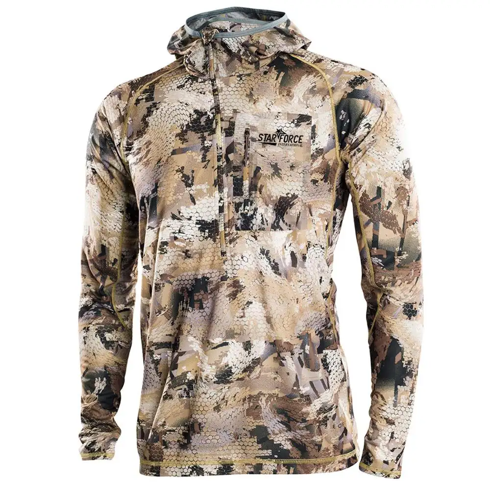 Top Sale Custom Camouflage Pullover Hunting Sweatshirts Camo Clothing Hunting Hoodies