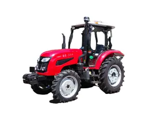 90hp 4wd farm wheeled tractor from lutong factory