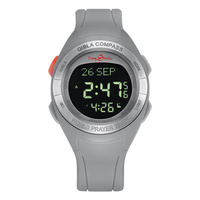 Jam Tangan Digital LCD Tahan Air Al Fajr Azan, Hadiah Religius Muslim, Alarm Sholat, Penanda Al-Quran, Sensor Mekkah, Kompas Kiblat