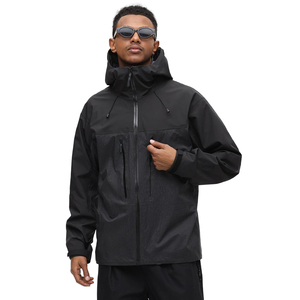 <span class=keywords><strong>Veste</strong></span> de randonnée sportive imperméable à 3 couches coupe-vent en gros, entièrement scellée, avec capuche, imperméable, pour les activités de plein air estivales - Product Image 2