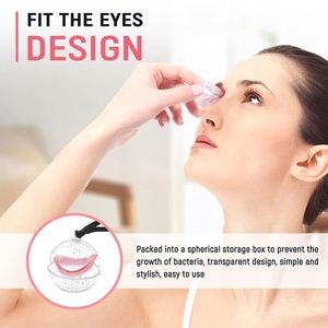 Kit de Vaso Portátil de Silicona para Lavado de Ojos, Herramienta de Cuidado Ocular Rápida y Eficaz para Aliviar Ojos Cansados, Refrescar, Limpiar Polvo y Maquillaje - Product Image 3