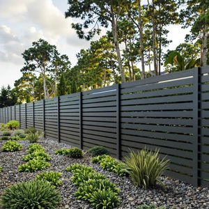 Toptan köy çiftlik <span class=keywords><strong>Metal</strong></span> alüminyum çıta çit paneller 3D modelleme özelleştirilebilir boyutlar dayanıklı toz kaplı açık - Product Image 1