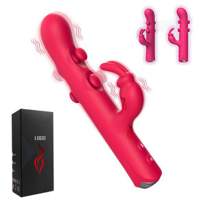 Vibrador de Conejo para Mujeres, Juguetes Sexuales, 12 Vibraciones, 12 Estimulaciones del Punto G, Vibrador de Silicona, Dildo, Juguetes para Adultos para Mujeres y Parejas - Product Image 1
