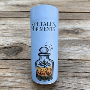 Custom High-End Eco-Friendly Recyclable Rigid Cardboard <b>Box</b> for Dried Flowers Aromatherapy Powder Packaging Luxury Kraft Paper - Product Image 5