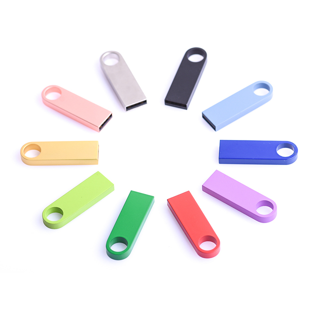 OEM Metal USB Flash Drive 4GB-128GB USB2.0 New Stock Full Capacity 3-Year Warranty