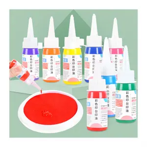 Eco-friendly Long Lasting Multi Color Stamp Refill Ink Stamp Ink Pad Ink for Stamp Pads