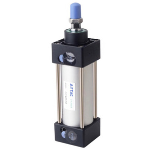 กระบอกลมนิวแมติกมาตรฐาน AirTAC รุ่น SC40X25X50X75X100X125X150X175X200X250S ตัวกระบอกเหล็ก รับประกัน 5 ปี - Product Image 2