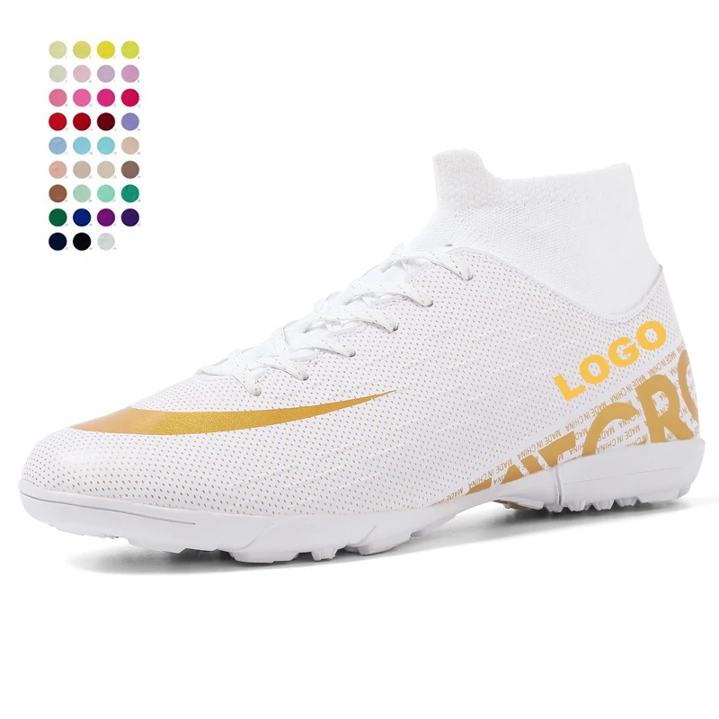 World-win Assassin men training shoes 13 high-top flying knit socks flat men and women soccer shoes