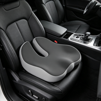 Coussin orthopédique personnalisable en mousse à mémoire de forme pour le coccyx, en forme de U, ergonomique, pour soulager les douleurs du coccyx, pour le bureau et la voiture (OEM/ODM)