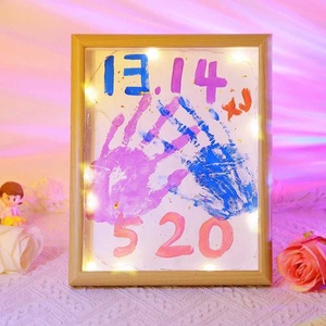 Diy Pareja Handprint Photo Frame Aniversario Dí<span class=keywords><strong>a</strong></span> de San Valentín 520 Novia le da <span class=keywords><strong>a</strong></span> <span class=keywords><strong>novio</strong></span> <span class=keywords><strong>un</strong></span> regalo de cumpleaños - Product Image 4