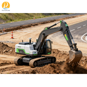 Excavadora de Orugas de Alta Precisión PolyExplore con IA, Bomba PLC, Construcción de Acero, Motor de Engranajes, 112 kW de Potencia, Alta Capacidad de Excavación - Product Image 3