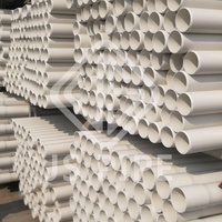 5 "4 pouces 110mm 125mm 140mm 160mm 280mm 315mm 450mm Sch40 tuyau souterrain en PVC U résistant aux UV pour le drainage et les eaux usées