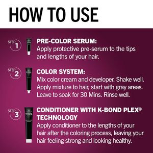 <span class=keywords><strong>Schwarzkopf</strong></span> Couleur kératine d'inspiration professionnelle 3.0 Espresso 80% Moins de casse 100% Couverture grise Teinture capillaire permanente - Product Image 6